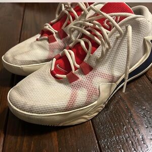 Nike White and Cream Sneakers